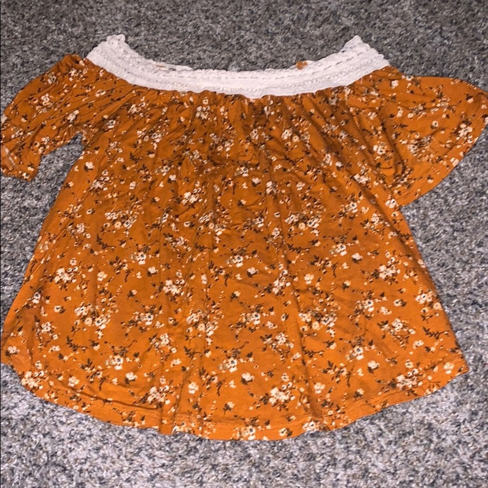 Off the shoulder top